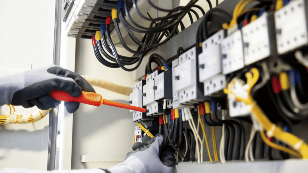 Commercial EV charging installation